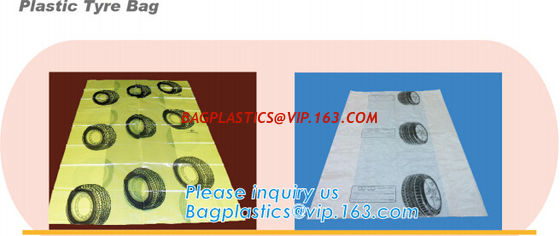 China Car Wheel Cover Van SUV MVP Spare Tire Tote Custom Tire Bag, tire printed plastic packing bag for tire yellow bags, ltd factory