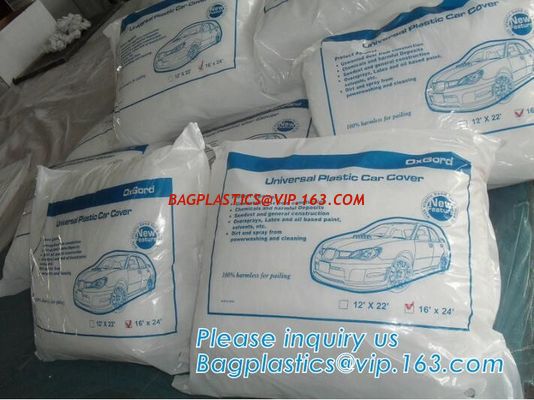 China Car covers 100% Waterproof PEVA + PP cotton Disposable Plastic Car Covers, Disposable Plastic Car Cover Used Insulated C factory