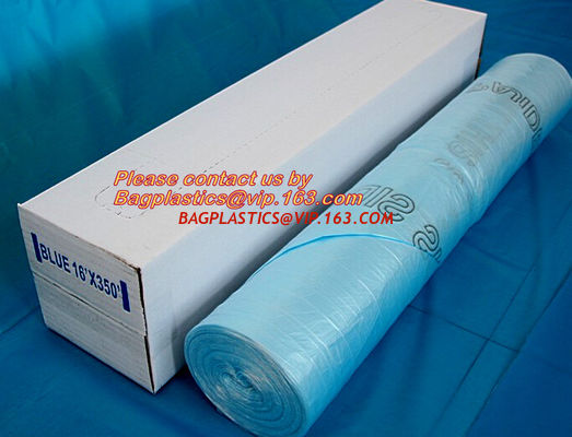 China 4m*150mHDPE auto paint masking sheets,Car protective film (auto paint masking film),Pre-taped masking film(pretaped plas factory