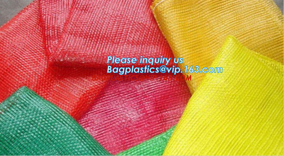 China raschel mesh bag for onions,potatoes, other vegetables,PE raschel mesh bag for fruit and vegetable,New type long life ti factory