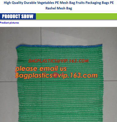 China Agriculture Industrial Use and Accept Custom Order Raschel Mesh Bags for Vegetables,Orange onion potato vegetable fruit factory
