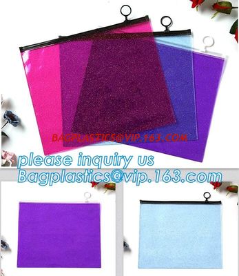 China Biodegradable China Supplier Clear PVC Cosmetic Standup k Pouch,Travel Cosmetic Bag seal Toiletry Zip Pouch, bagea factory