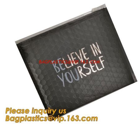 China Slider padded grip seal Black matt bags, air bubble bag with slider zipper, anti static slider seal, metallic glossy hol factory