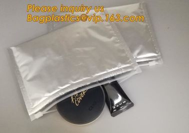 China Custom Bubble k Packaging Bag Slider Padded Bag,Anti Shock Plastic PE Material Mailer Zip Lock Padded Bag /Slider factory