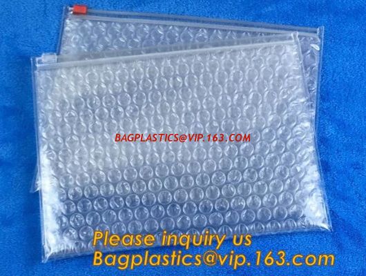 China Cosmetic Slider k Bubble Bags Bubble Slide Pouch,k esd bubble bag bubble packaging wrap cosmetic pouch slide factory