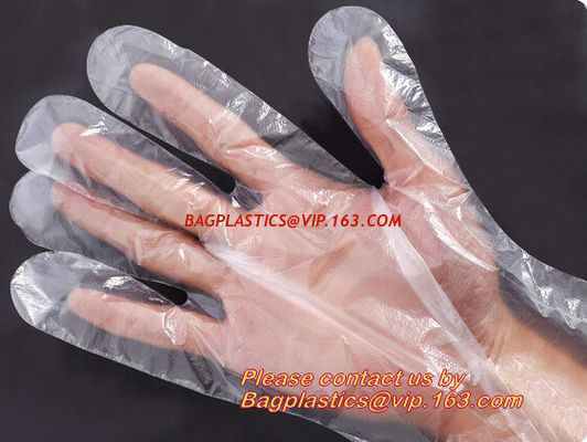 China PE Disposable Gloves,Disposable Embossed Food Cleaning Household PE Gloves,Disposable clear plastic pe gloves for food u factory