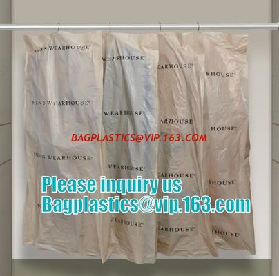 China Dry Cleaning Poly Garment Roll Bags,Printing Dry Cleaning Laundry Garment Covering Poly Bag On Roll,laundry suit garment factory