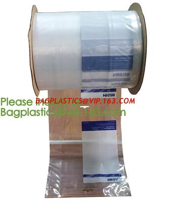 China Pre-Opened Bags For Automated Packaging Equipment,LLDPE plastic pre perforated Preopened polybag auto Bag on a Roll factory