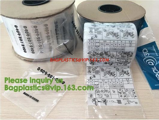 China custom logo autobag Auto Pre-Opened Bag/Auto bags rolls/auto bags on a roll Practical auto lock inflatable packaging bag factory