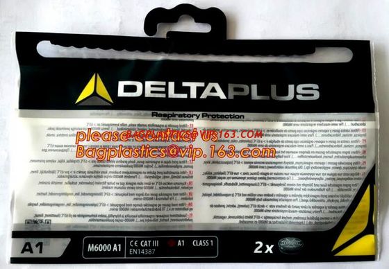 China Hooking Plastic Bag For Clothing Clear PVC Pouch With Slide or Self Sealing Zipper,bag for swimwear pvc bag with hook fo factory