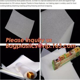 China Custom Logo Printed Square Wood Pulp Unbleached Parchment Paper,Silicone coated parchment vellum paper for foil tape fac factory