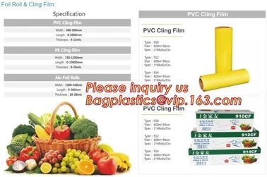 China PE Cling Film, Alu Foil Roll,Cling Wrap Film,PVC cling film, Fresh food wrap cover,food wrap PE cling film for food wra factory