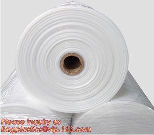 China PVC heat shrink sleeve film, Food grade plastic film roll, Clear PVC shrink film in roll,POF Shrink Film Roll / Polyolef factory
