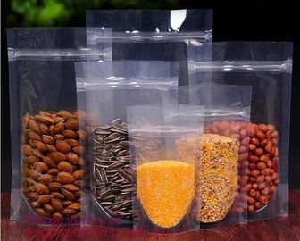 China Biodegradable Stand Up Foil Zipper Bag Side Gusset Bags Square Block Flat Bottom Packaging Pouch factory