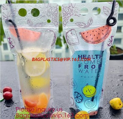 China Biodegradable Liquid Packaging Leakage Proof Pouch Custom Custom 1 Gallon Water Bag Foldable Sports Drinking Water Bag factory