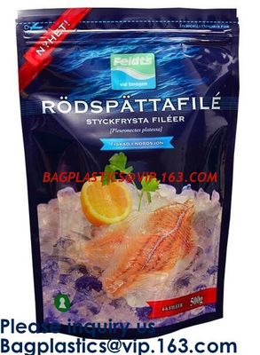 China Block Bottomed Paper Tin Tie Bags with Window Chocolate pouch bags Energy bar packaging Central seal bags factory