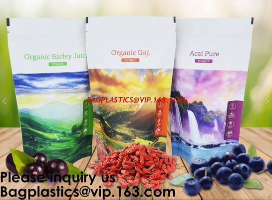 China Aluminum Foil k Doypack Pouch Stand Up Pouch Bag With Clear Window For Coffee, Tea, Bean Packing factory