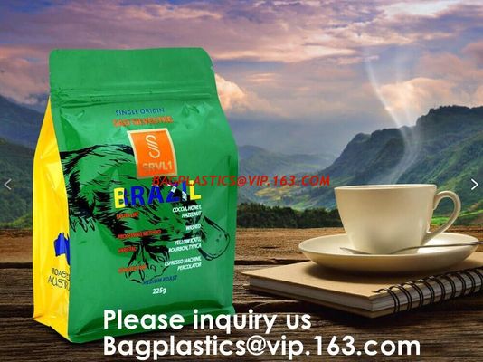 China BIODEGRADABLE SUP POUCH CHOCOLATE/ ENERGY BAR PACKING MMJ CLEAR 3-SIDED SEAL WITH ZIPPER & EURO SLOT ULTRA CLEAR STAND U factory