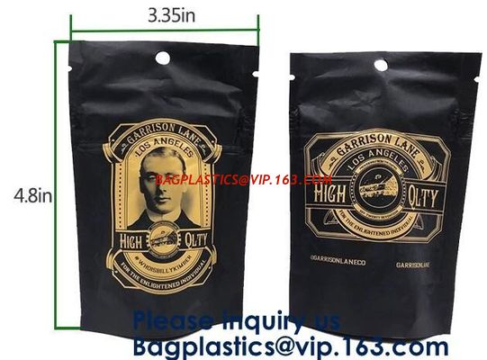 China Resealable Child Resistant Zip Lock Stand Up Pouch Smell Proof Bags,Smell Proof Dried Nuts Sliver Aluminum Foil Bags factory