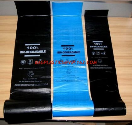 China Biodegradable Compostable Bathroom 15 Liter Lavender Scented Mini Wastebasket Can Liners for Home Office Bins, 200 count factory