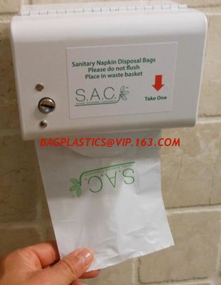 China Sanitary Napkin Diposal Bags,Green, Natural, Biodegradable, Compostable Thick Bin Liners 70 L, Leak Proof Compostable Ba factory