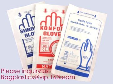 China Latex Gloves Powder Free / Disposable Food Prep Cooking Gloves / Kitchen Food Service Cleaning Gloves, bagease, bagplast factory