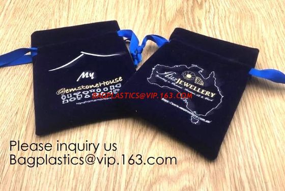 China Gift Bags Velvet Bags Drawstring Jewelry Pouches Calabash Candy Pouches Party Favors for Wedding Shower BAGEASE PACKAGE factory