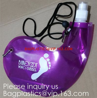 China Collapsible Water Bottle Reusable Drinking Water Bottle with Clip for Biking, Hiking Travel, Gym, Sports, teams, Hiking factory