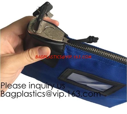 China Locking Satchel A3 Money Bags,Leatherette Cash Bag,Utility Coin Bag for Business, Household, School or Personal Use pac factory