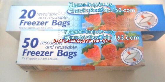 China zipper mini k bags plastic clear slider k bags,Resealable Zipper Jumbo Size QUART ZIPPER FREEZER BAG factory