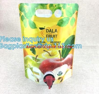 China Spout Pouch Bag spout on top, spout in side, double zipper, handle, pothook, round corner juice pouch, coffee bag factory