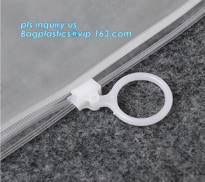 Slide plastic zip lock bag plastic slider zipper bags, K slider bags