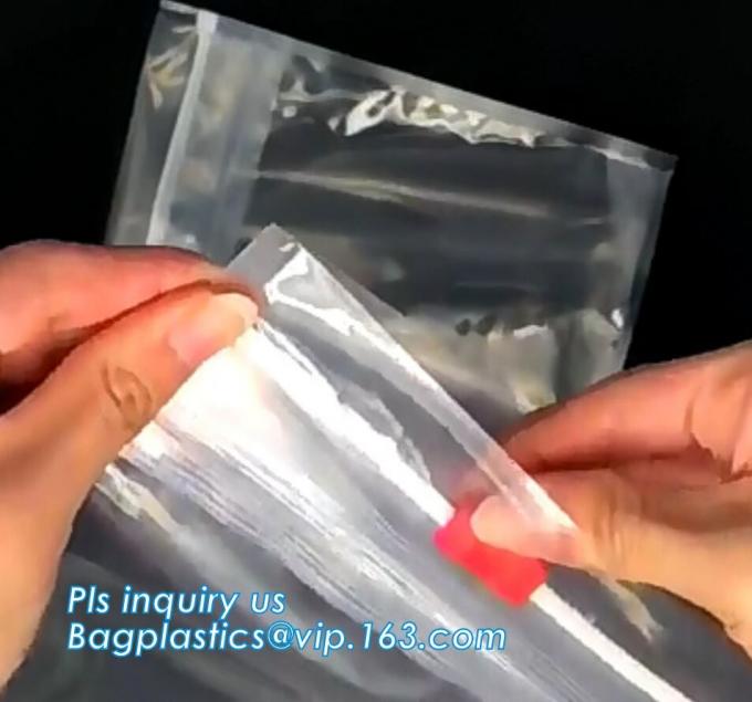 Child Risistance exit bags, mylar bags, safe security bag, airproof,waterproof,Tobacco Leaf Packaging Pinch N Slide Exit