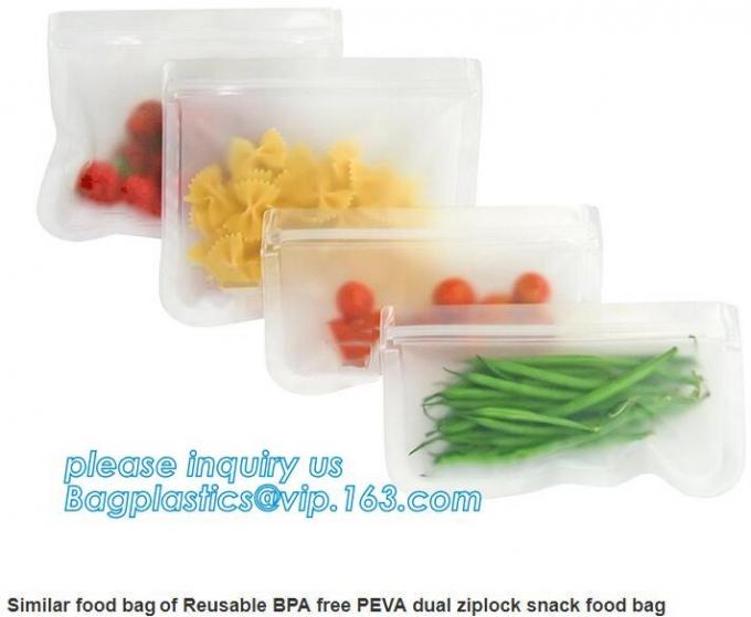 Zipper Pack Pouch Food Tea Snack Storage Resealable Bag, Preservation Storage Container Airtight