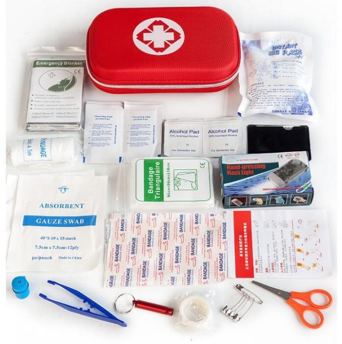 Portable comprehensive medical survival pocket first aid kit bag fda