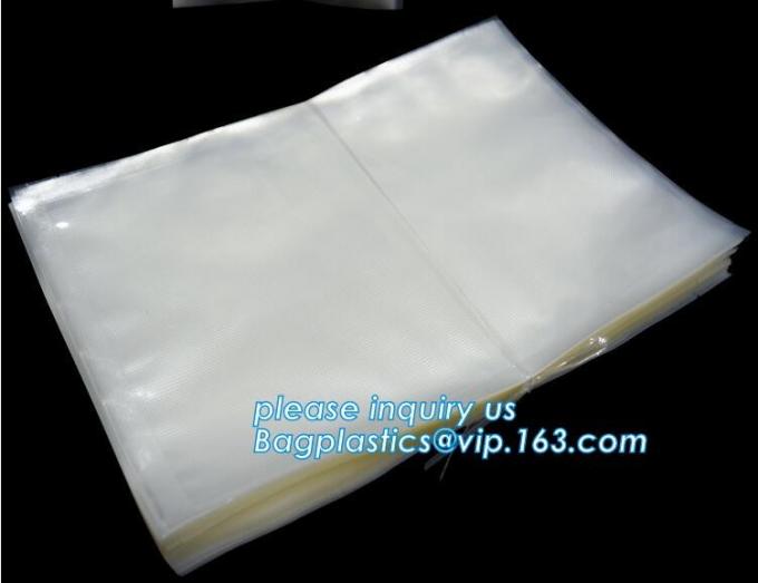 Embossing Resealable Vacuum Food Bags For Household Eco friendly