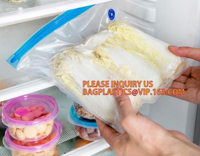 Food Saver Vacuum Storage Embossed Vacuum Bag for Keep Food Fresh, Meat