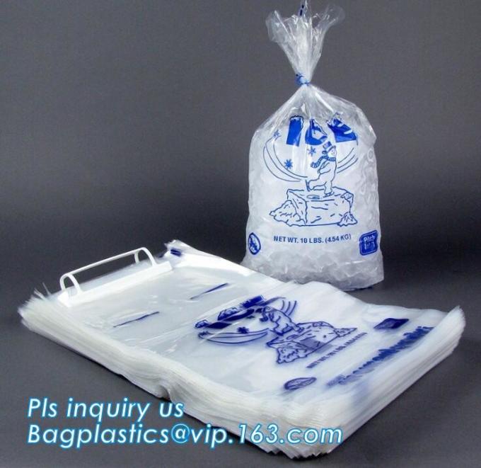 Wicket bag / Medical Ice Bag, PE PA Gel ice pack wholesale seafood meat
