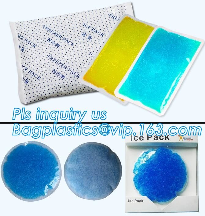 biodegradable ice bag pack reusable injection ice pack for cold