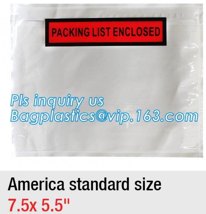 Fedex Packing List Courier Envelope Mail Bag, A5 size packing list