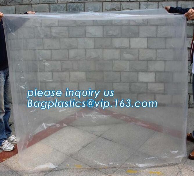 customized PE pallet cover bag, Waterproof pallet covers/ Poly Bags