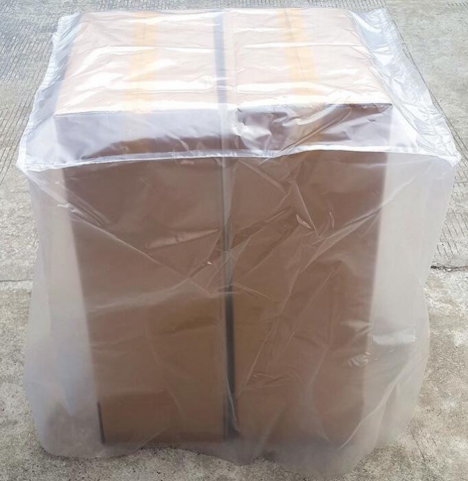 Gusseted Side/Square Bottom Pallet Bags PE Pallet Covers, Giant Black