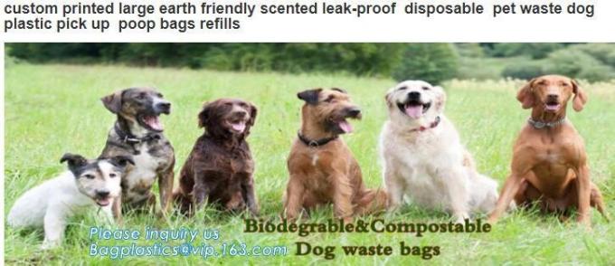 custom dog waste bags