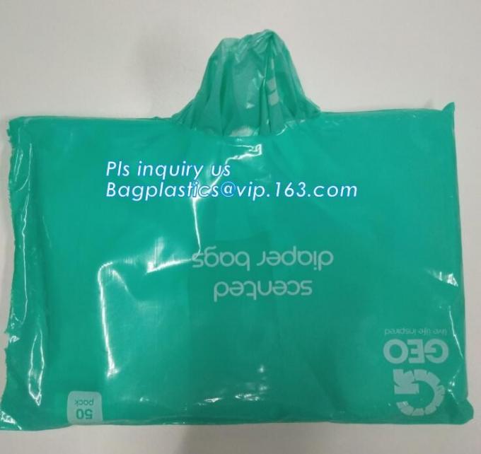En13432 certified eco friendly biodegradable nappy sacks, Ecofriendly