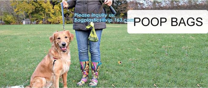 branded dog poop bags