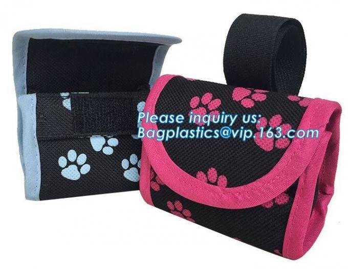 Bone Shape Plastic Custom Pet Dog Waste Bag with Dispenser, Dog shape Dog Waste Poop bags Holder