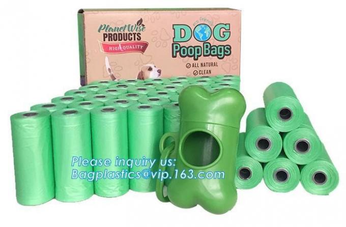 branded dog poop bags
