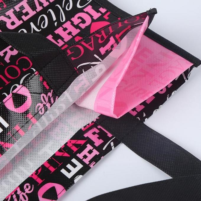 foldable gift shopping bag reusable ecofriendly non woven bag, HIgh