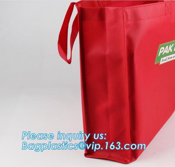 foldable gift shopping bag reusable ecofriendly non woven bag, HIgh