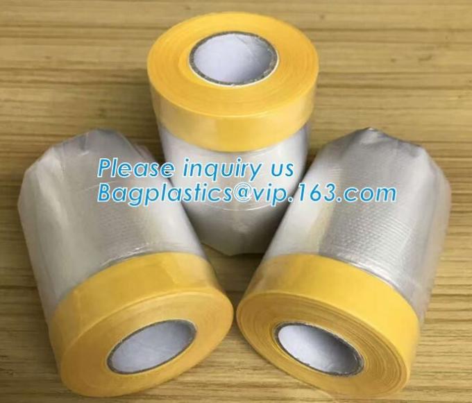 PE protect cover self adhesive mask film taped on one side Plastic